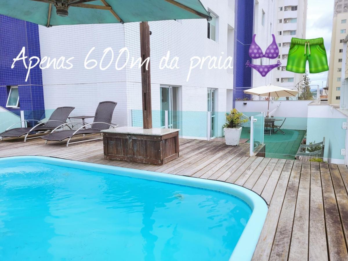 Appartamento Cobertura Com Piscina Privativa Balneário Camboriú Esterno foto